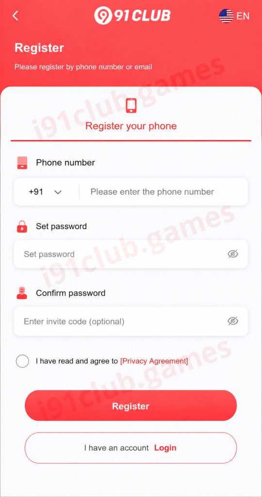 91 Club Register